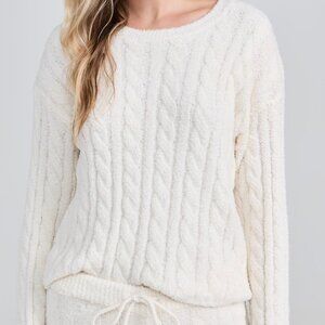 NWT! Z Supply Carol Cable Long Sleeve Top